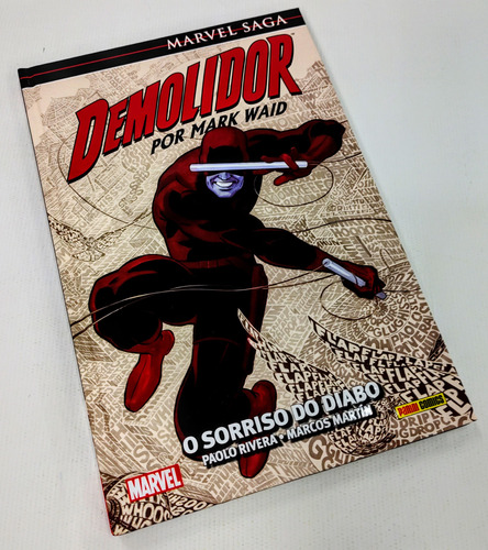 Demolidor Por Mark Waid (marvel Saga) N° 1 - Marvel - Panini (Usado)