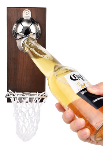 Destapador Botellas Cerveza  Fútbol Pared  Con Imán 