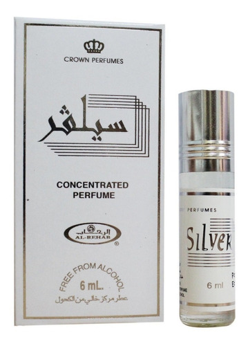 Perfume árabe original - prata - Al Rehab