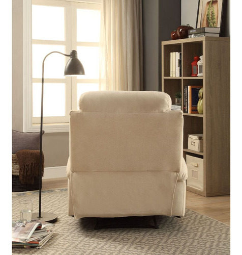 Sillón Reposet Reclinable Manual De Tela Contemporáneo Rosia