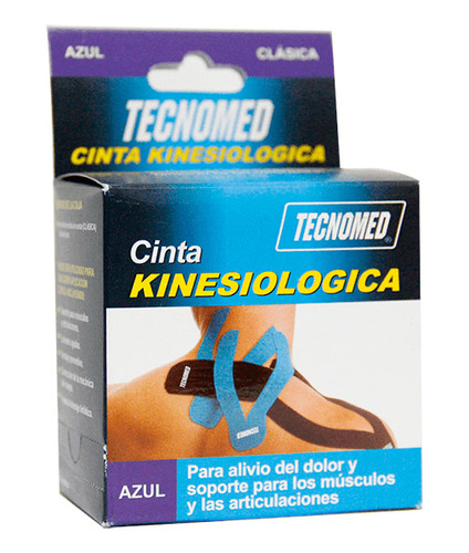 Cinta Elastica Tecnomed Rollo Azul X 5mt