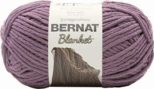 Bernat Blanket Yarn, 10.5 Oz, Shadow Purple, 1 Ball