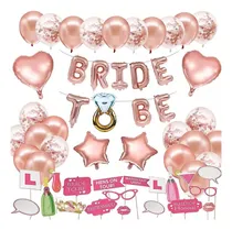 Comprar Bride To Be Decoración Despedida De Soltera Globos De Ororos