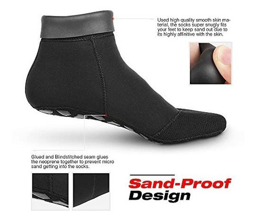 Imagen 3 de 7 de Accesorios Calcetines Impermeables De Neopreno Capas De 2 Mm