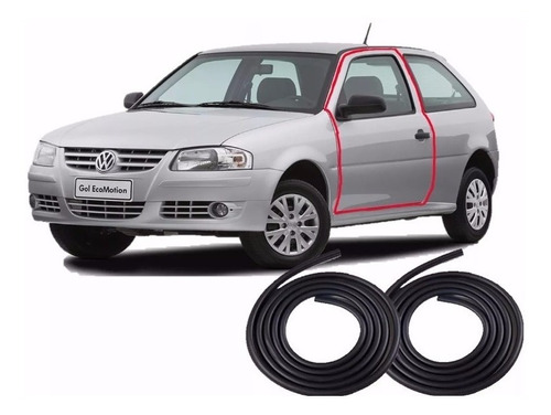 Burlete De Puerta Volkswagen Gol 3 Pts Saveiro Precio X Par