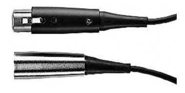 Shure Cable Para Micrófono Triple Flex Xlr Cr Xlr Bk 7.5m
