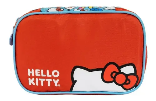 HELLO KITTY 2009 NSX 2つセット Estojo Escolar Duplo Hello Kitty Vermelho T02 - 11343 Xeryus