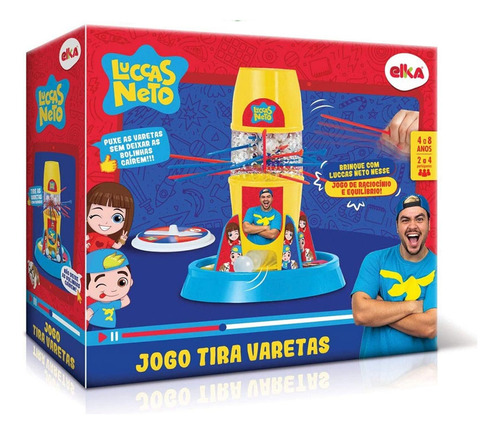 Jogo Tira Varetas Luccas Neto 1114 - Elka