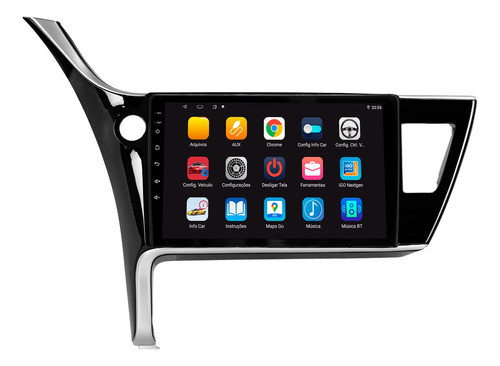 Multimidia Uppertech Octaultra Corolla 17 A 19 2+64gb 10p