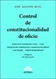 Control De Constitucionalidad De Oficio - Ruta, Jose A