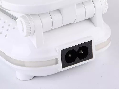 Lámpara LED Dp-6001, portátil, plegable, recargable, inalámbrica, Dp-6001, color domo, color blanco, marco blanco
