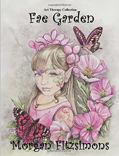 Fae Garden Colouring Book Art Therapy Collection (volume 2)