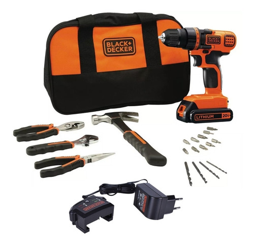 Furadeira Parafusadeira 20v Kit Ld120 Bh Black Decker