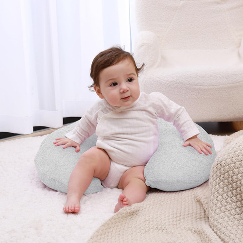 Almohada De Lactancia Materna Grande Con Funda De Algodón Gr
