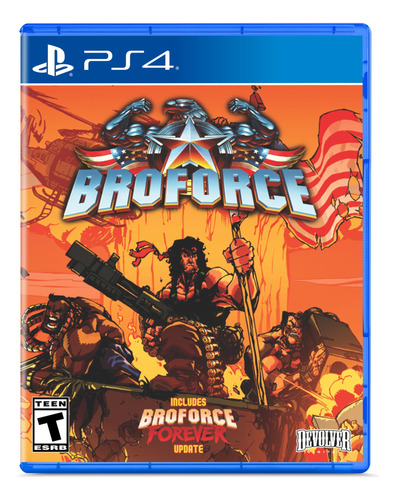 Videojuego Devolver Digital Broforce Playstation 4