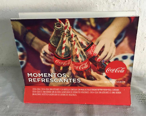 Servilletero Coca Cola - Momentos Refrescantes - Unico !!!!!
