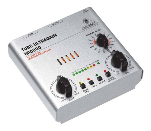 Preamplificador Valvular Behringer Tube Ultragain Mic200