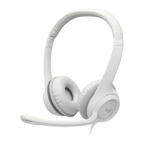 H390 Usb Computer Headset Blanco Fj