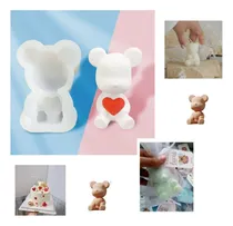 Comprar Molde De Silicon Osito  Resina Jabones Velas Repostería