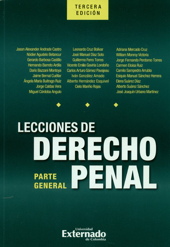 Lecciones De Derecho Penal. Parte General