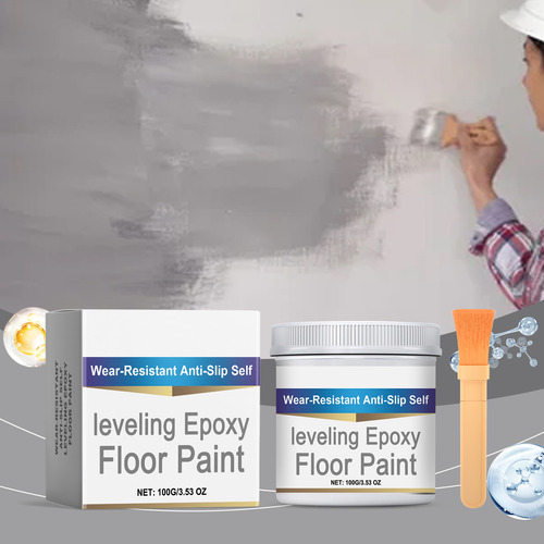 Pintura Epoxi Autonivelante Reduce-slip Para Pisos, 100 G