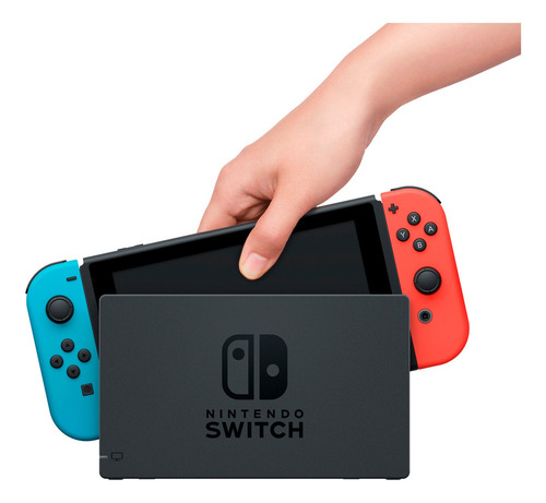 Nintendo Switch 32GB Standard color rojo neón, azul neón y negro