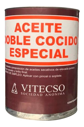 Aceite Lino Doble Cocido Especial Vitecso | 4lt