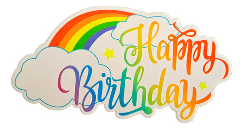 Kit Decoracion Globos Tupper Feliz Cumpleaños Fiestas Happy
