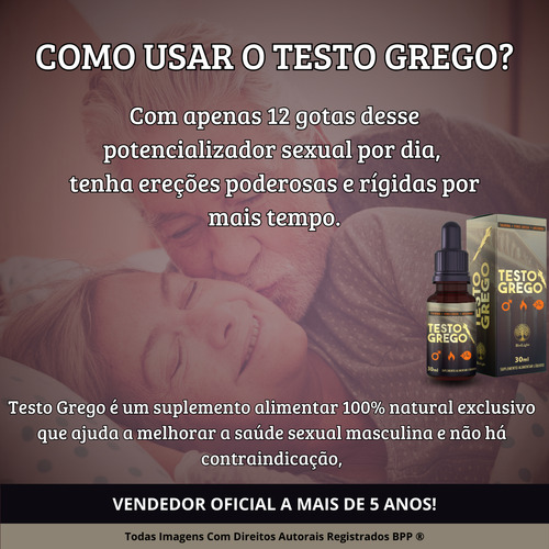Kit: 1 Testo Grego 1 Power Gel + 1 Fone De Brinde Envio Full