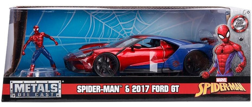 Jada Toys Marvel 1:24 2017 Ford Gt - Auto Fundido A Presión