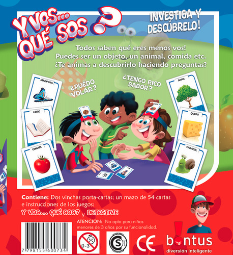 Imagen 2 de 2 de Juegos Para Llevar Bontus Cartas Viaje Juego De Mesa Juegos Y Vos.. Que Sos?