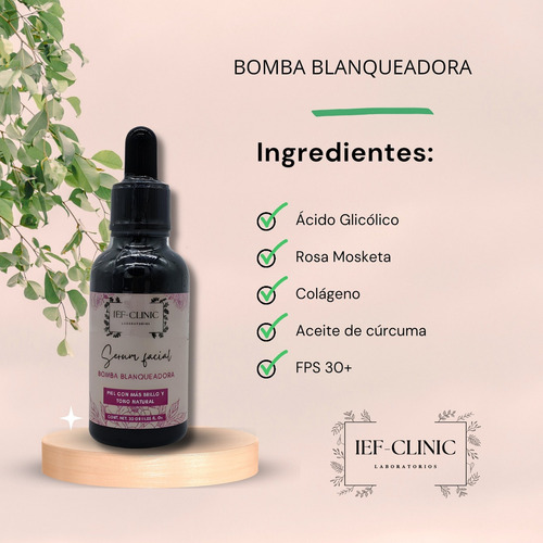 Serum Bomba Despigmentante Antiedad Y Proteccion Solar Momento De Aplicación Día/noche Tipo De Piel Todo Tipo De Piel
