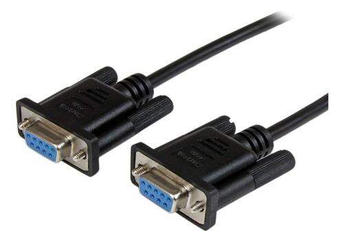 Cable Módem Nulo Db9 Rs232 F/f - Db9 Hembra A Hembra 2m