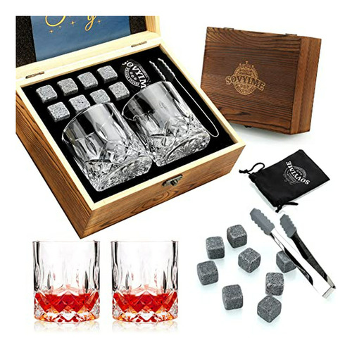 Set De Piedras De Whiskey Para Regalo