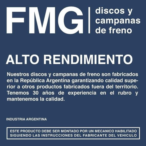 Kit Discos Freno + Pastillas Del Ford F100 F1000 1993/...
