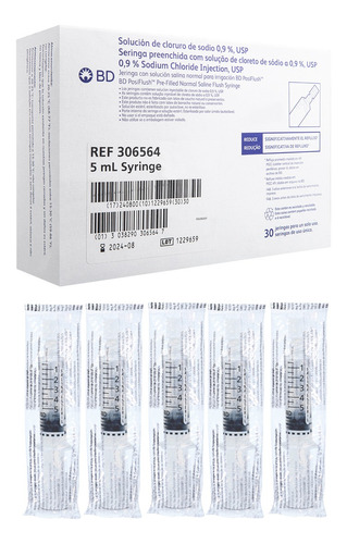 Bd Posiflush Sp Jeringa Prellenada De Sol. Salina 0.9%-5ml
