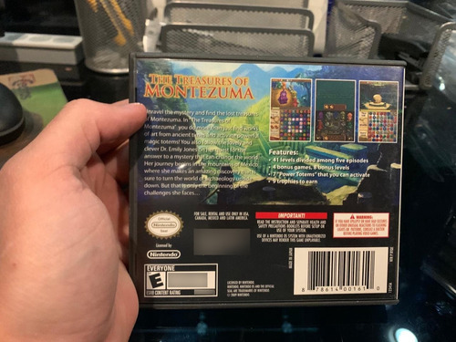 The Treasure Of Montezuma Nintendo Ds (Usado)