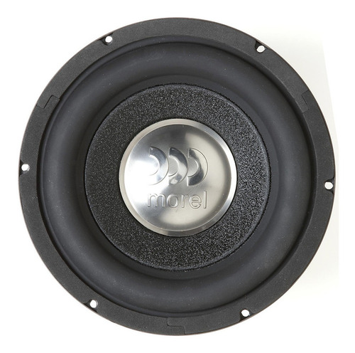 Subwoofer de alta fidelidade Morel Primo 804 8 250rms, cor preta
