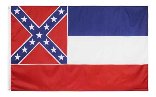 Bandera Del Estado De Mississippi Estados Unidos