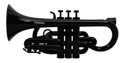 Tromba Pro Professional Plastic Bb Cornet Blackmusical Ins