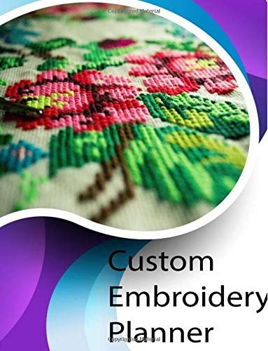 Custom Embroidery Planner Embroidered Shirts Planner , Embro