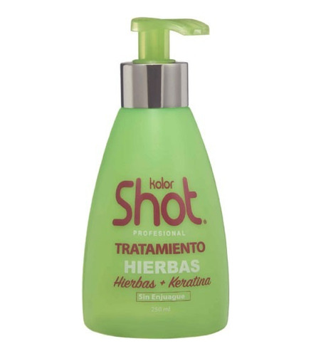 Tratamiento Hierbas Cabello Teñido + Keratina Kolor Shot