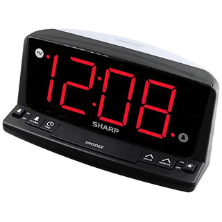 Reloj Despertador Digital Led Sharp Operación Simple: Número