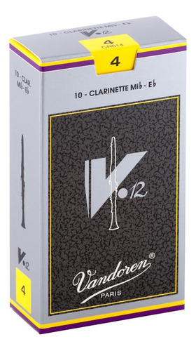 Cr614 Eb Clarinete V.12 Cañas Fuerza 4; Caja De 10