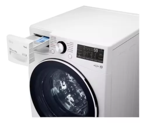 Lavasecadora automática LG WD16SG2S6 inverter acero 16kg 120 V