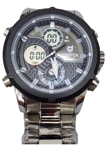 Reloj Para Hombre Joefox Original Plateado