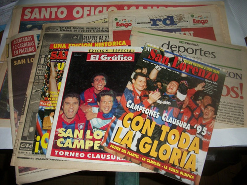 San Lorenzo Campeon Clausura 1995