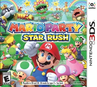 Mario Party Star Rush Videojuego Nuevo Nintendo 3ds Vdgmrs