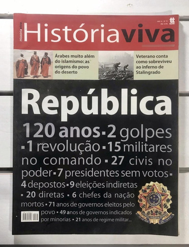 Revista História Viva República #73