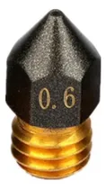Comprar Pico Nozzle Bronce Teflonado 0.6 Hotend Mk8 Ender - Uso3d